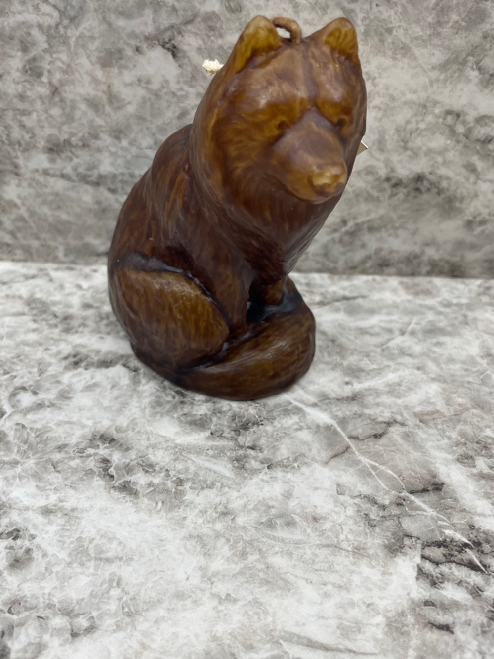 Brown Fox Figurine Decorative Candle by Alaskan Candle Factory